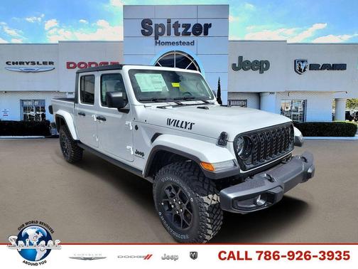 Bright White Clearcoat 2026 Jeep Gladiator Sport