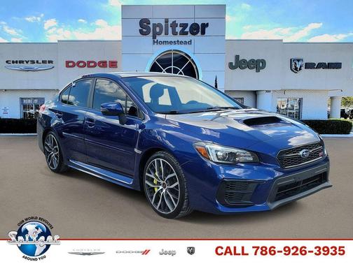 Lapis Blue Pearl 2021 Subaru WRX STI Base