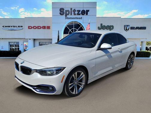 White Metallic 2018 BMW 430 i