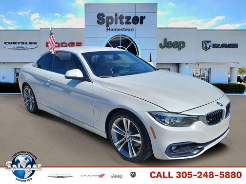 White Metallic 2018 BMW 430 i