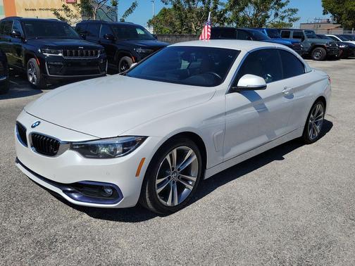 White Metallic 2018 BMW 430 i