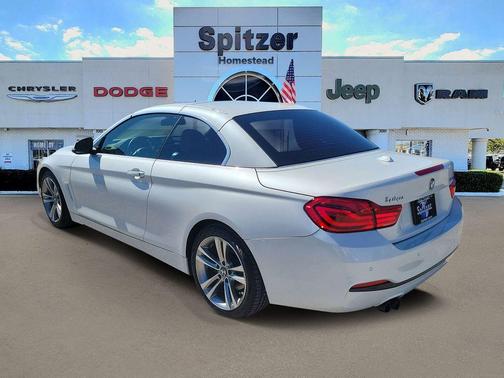 White Metallic 2018 BMW 430 i