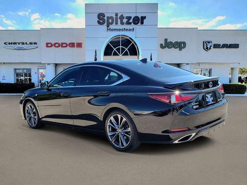 Obsidian Black 2021 Lexus ES 350 F Sport