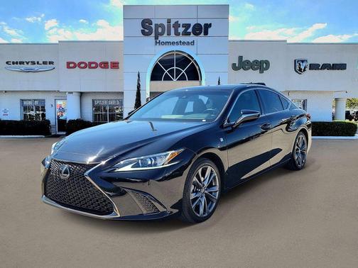 Obsidian Black 2021 Lexus ES 350 F Sport