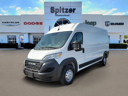 Bright White Clearcoat 2023 RAM ProMaster 2500 High Roof