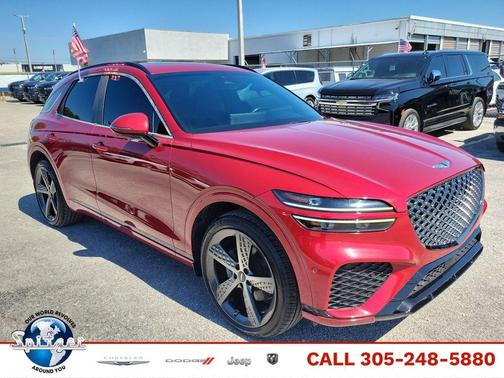 Red 2022 Genesis GV70 2.5T