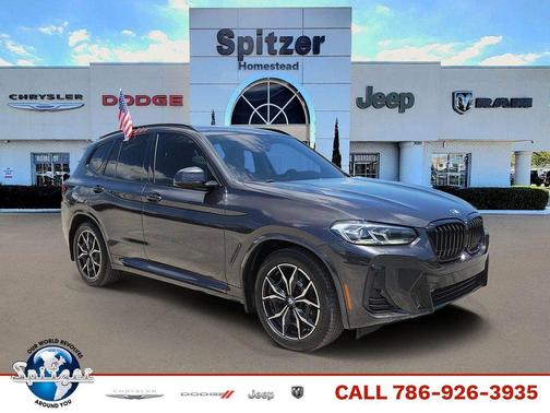 Dark Graphite Metallic 2023 BMW X3 sDrive30i