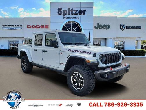 Bright White Clearcoat 2026 Jeep Gladiator Rubicon