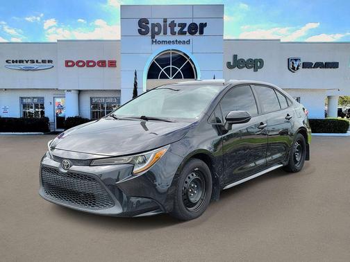 Black Sand Pearl 2020 Toyota Corolla LE