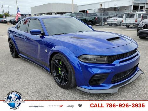 Indigo Blue 2022 Dodge Charger SRT Hellcat Widebody