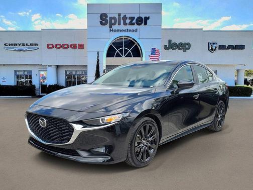 Jet Black 2024 Mazda Mazda3 FWD w/Select Package