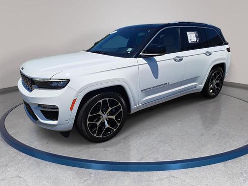 Bright White Clearcoat 2022 Jeep Grand Cherokee Summit