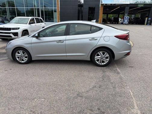 Stellar Silver 2020 Hyundai ELANTRA SEL