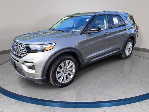 Silver Spruce Metallic 2020 Ford Explorer Limited