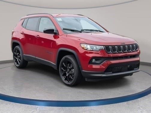 Red 2026 Jeep Compass Latitude