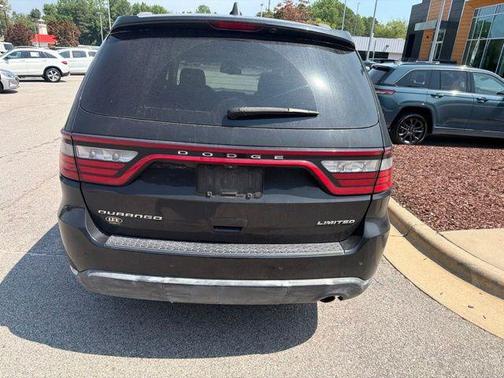Brilliant Black Crystal Pearlcoat 2015 Dodge Durango Limited