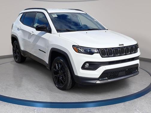 Bright White 2026 Jeep Compass Latitude