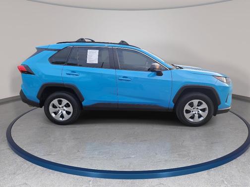 Blue 2020 Toyota RAV4 LE
