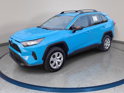 Blue 2020 Toyota RAV4 LE