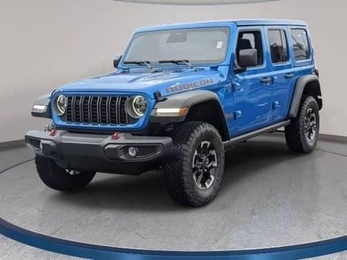 Hydro Blue Pearlcoat 2026 Jeep Wrangler Rubicon SUV