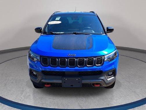 Hydro Blue Pearlcoat 2024 Jeep Compass Trailhawk
