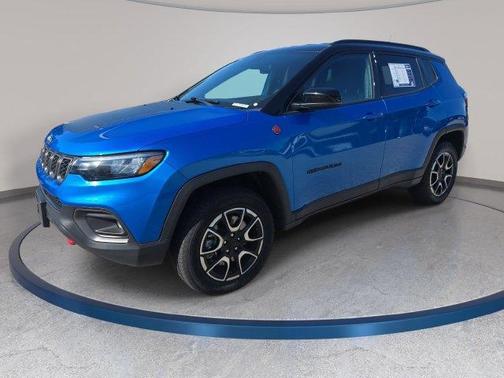 Hydro Blue Pearlcoat 2024 Jeep Compass Trailhawk