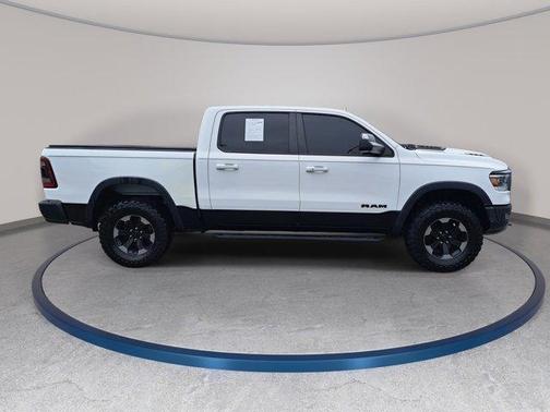 Bright White Clearcoat 2019 RAM 1500 Rebel