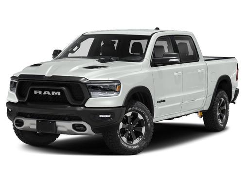 Bright White Clearcoat 2019 RAM 1500 Rebel