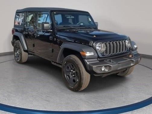 Black 2026 Jeep Wrangler Sport