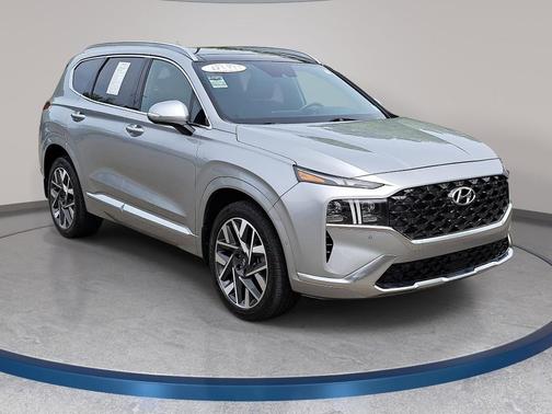 Shimmering Silver 2023 Hyundai SANTA FE Calligraphy