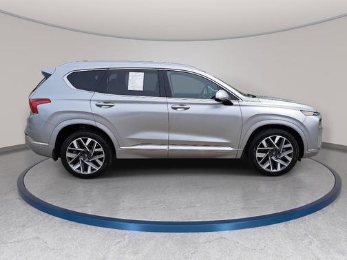Shimmering Silver 2023 Hyundai SANTA FE Calligraphy