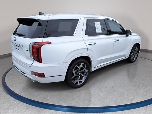 Hyper White 2021 Hyundai PALISADE Calligraphy