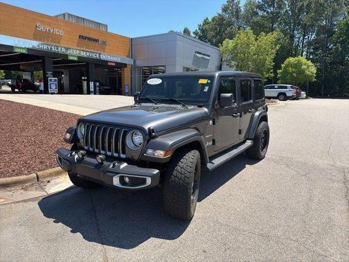 Granite Crystal Clearcoat Metallic 2020 Jeep Wrangler Unlimited Sahara