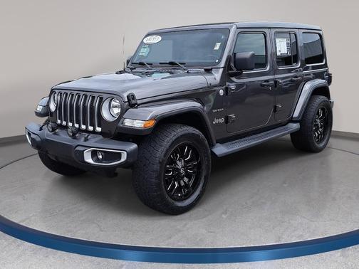 Granite Crystal Clearcoat Metallic 2020 Jeep Wrangler Unlimited Sahara