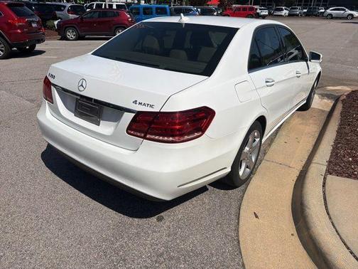White 2014 Mercedes-Benz E-Class E 350 4MATIC