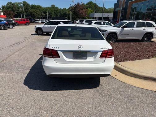 White 2014 Mercedes-Benz E-Class E 350 4MATIC