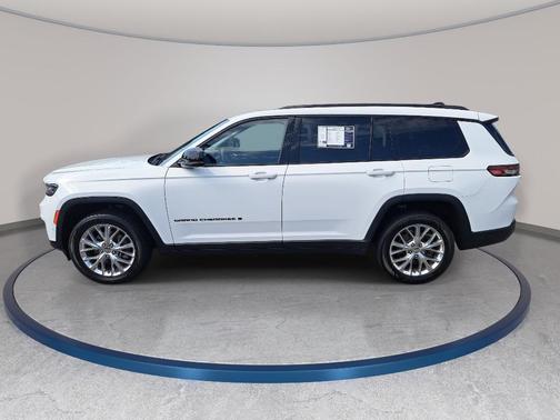 Bright White Clearcoat 2023 Jeep Grand Cherokee L Limited