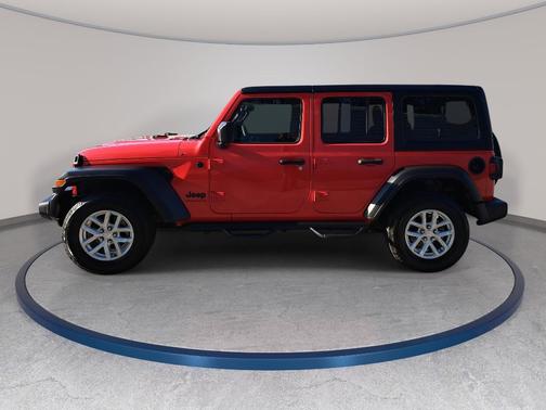 Firecracker Red Clearcoat 2023 Jeep Wrangler Sport