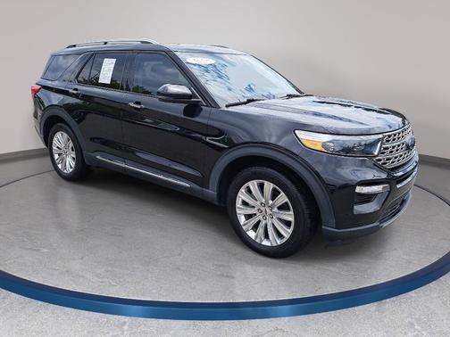 Black Metallic 2022 Ford Explorer Limited