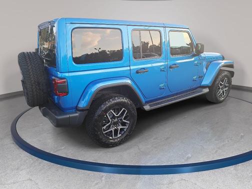 Hydro Blue Pearlcoat 2027 Jeep Wrangler Sahara