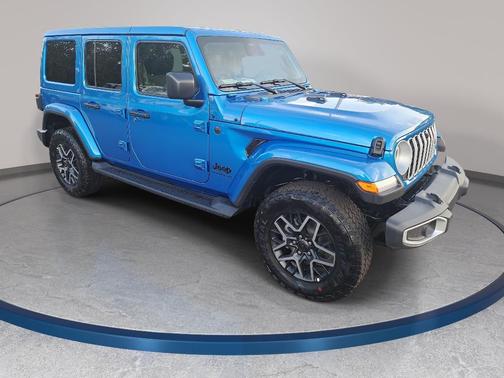Hydro Blue Pearlcoat 2027 Jeep Wrangler Sahara