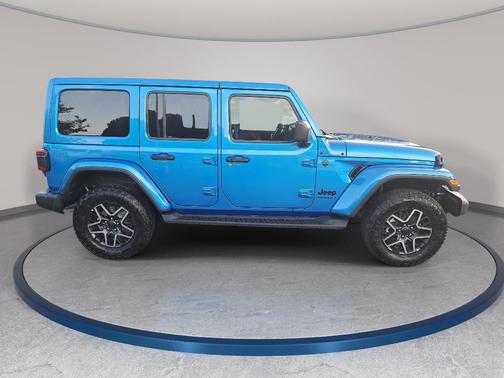 Hydro Blue Pearlcoat 2027 Jeep Wrangler Sahara