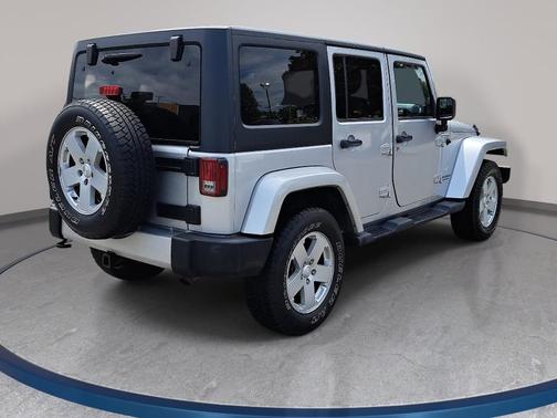 Bright Silver Metallic 2012 Jeep Wrangler Unlimited Sahara