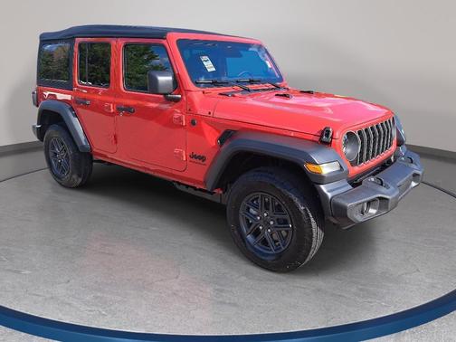 Firecracker Red 2026 Jeep Wrangler Sport