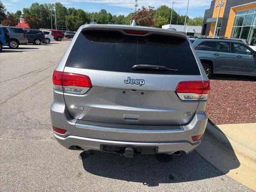 Billet Silver Metallic Clearcoat 2019 Jeep Grand Cherokee Overland