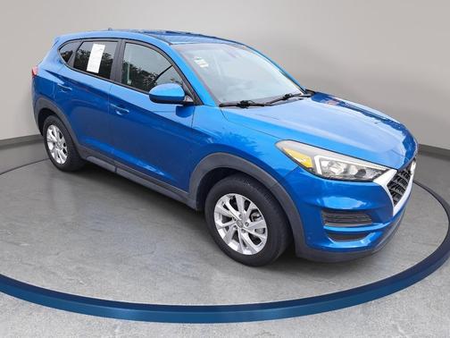Aqua Blue 2020 Hyundai TUCSON SE