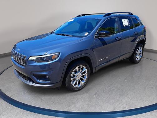Slate Blue Pearlcoat 2022 Jeep Cherokee Latitude Lux