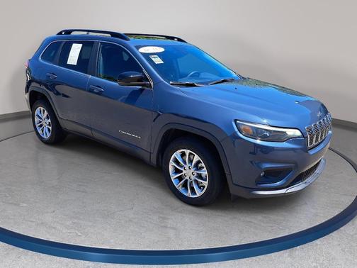 Slate Blue Pearlcoat 2022 Jeep Cherokee Latitude Lux