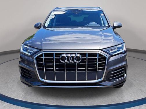 Samurai Gray Metallic 2021 Audi Q7 45 Premium Plus