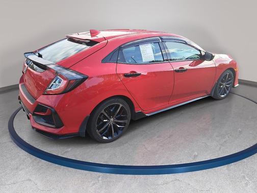 Red 2020 Honda Civic Sport